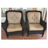 Pair of Wicker Chairs B