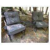 Outdoor Chairs and Side Table