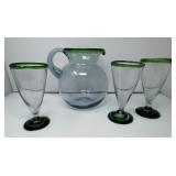 Pitcher and Glasses