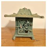 Cast Iron Pagoda Style Garden Lantern