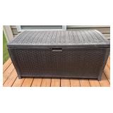 Suncast Resin Wicker Deck Box