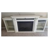 Console with Fireplace and Storage