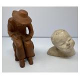 Clay Sculptures