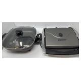 Electric Skillet and Panini Press
