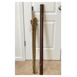 Vintage Bamboo Fly Rod by Spinner