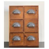 Six Drawer Apothecary Cabinet
