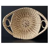 Double Handle Gullah Sweetgrass Basket