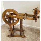 Saxony Style Spinning Wheel