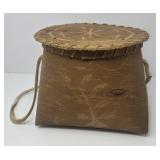 Vintage Birchbark Mukuk Iroquois Container