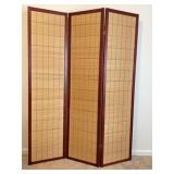 Three Panel Room Divider