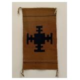 Hand Woven Navajo Style ï¿½Stepped Cross" Rug