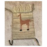 Hand Woven Llama Tapestry