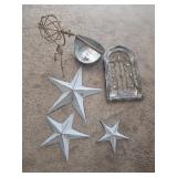 Assortment of Metal Decorative Home Goods