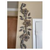 Metal Floral Wall Art