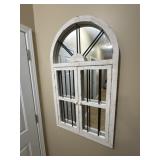 Arched Window Wall Mirror