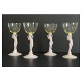 Mandarin Gold Liquor Cocktail Glasses