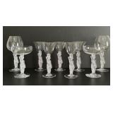Bacchus Frosted Stem Drinkware