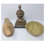 Decorative Household Duck and Pottery Bowl More