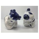 Blue and White Porcelain Chinese Headrest