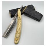 German Art Nouveau Straight Razor