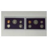 1985 and 1986 Proof Sets