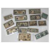 18 Pieces of Foreign Currency