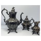 Silver Plate Tea Set