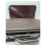 American Tourister Briefcase, Leather Portfolio