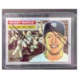 1996 Topps Finest Refractor Mickey Mantle 1956