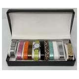 Gossip Watch with Exchangeable Bands