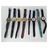 Collection of Eight Character Watches