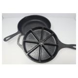 Pair of Cast Iron Fry Pans
