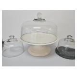 Trio of Food Domes