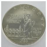 1986 Ellis Island Commemorative Silver Dollar