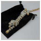 Fancy Panther Brooch