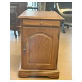 Wood Nightstand