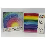 Two New Josi Lewis Puzzles Signed by Artist