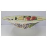 Large Hand Painted Fruit Bowl & Platters