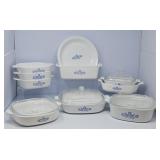 Pyrex Cornflower Blue Collection