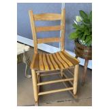 Wood Sewing Rocker