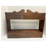 Dark Wood Wall Shelf