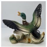 Mid Century Ceramic Mallard TV Lamp