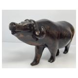 Carved Wood Water Buffalo