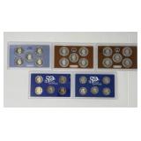 Five Proof Quarter Sets
