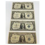 1935-E, 1957, 1057-A $1 Silver Certificates