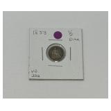 1853 Seated Liberty Half Dime