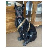 Plaster Sculpture of a Boxer