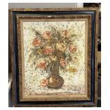 Vintage Signed Oil on Canvas