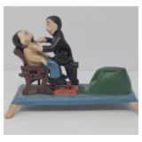 Dentist Cast Iron Mechanical Bank