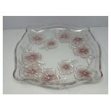 Mikasa Embossed Pansy Serving Platter